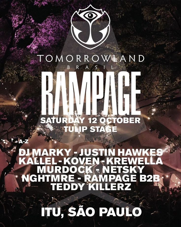 STAGEHOSTING - RAMPAGE TOMORROWLAND BRASIL