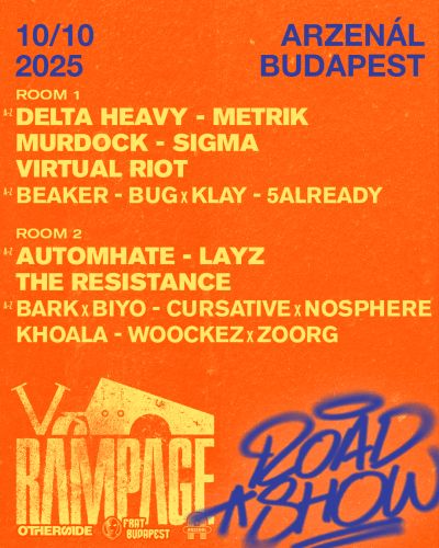 RAMPAGE BUDAPEST: FULL LINE-UP
